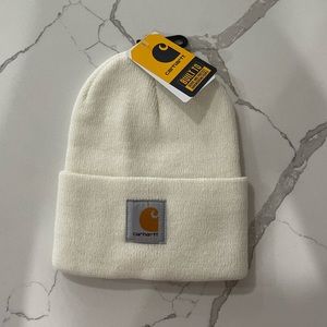 Winter White Carhartt beanie